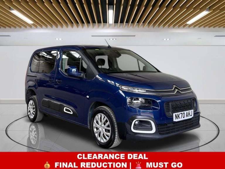 2020 Citroen Berlingo 1.5 BlueHDi Feel M MPV 5dr Diesel Manual Euro 6 (s/s) (100 ps) MPV Diesel M...