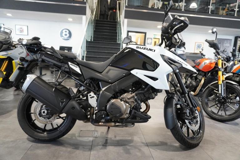 Suzuki V-Strom 1050, 2021, White with just 2213miles
