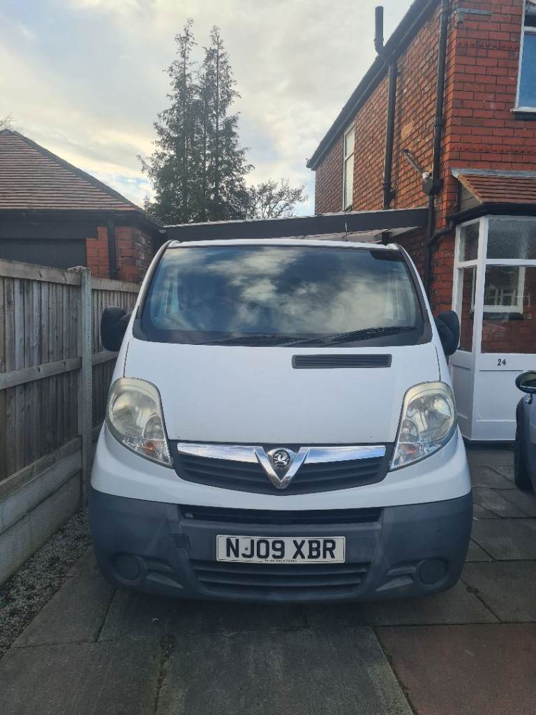 Vauxhall, VIVARO, Panel Van, 2009, Manual, 1995 (cc). Spares or Repairs