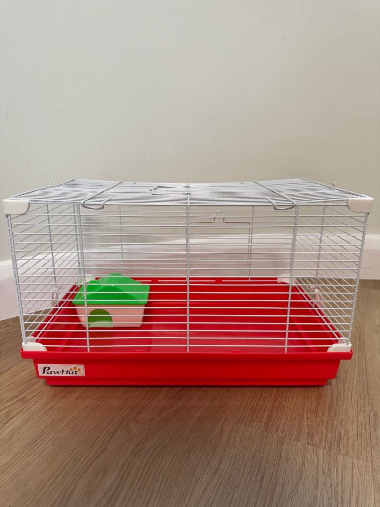 Red Hamster Cage for Dwarf Hamster