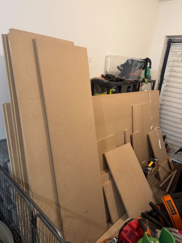 18mm MDF SHEETS + OFFCUTS