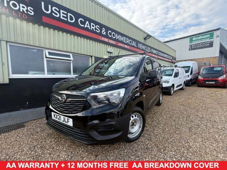 2021 21 VAUXHALL COMBO 1.5 TURBO D 2300 DYNAMIC PANEL VAN 4DR DIESEL MANUAL L1 H