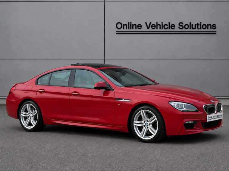 BMW 640d M SPORT 3.0 [TWIN TURBO] DIESEL AUTO 5DR GRAN COUPE 2013 [63] RED