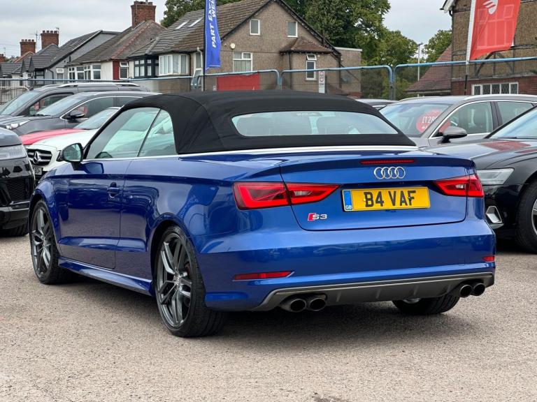  Audi S3 2.0 TFSI Cabriolet S Tronic quattro Euro 6 (s/s) 2dr (Nav) Petrol Automatic