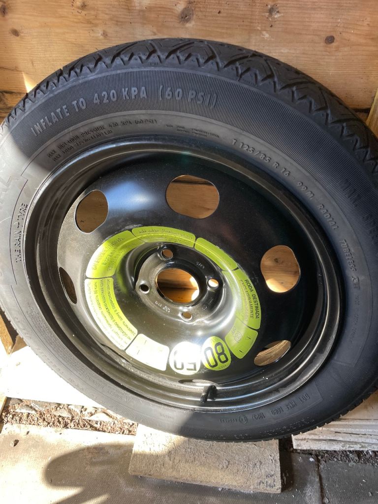 Crossland Space -saver (Temp tyre)