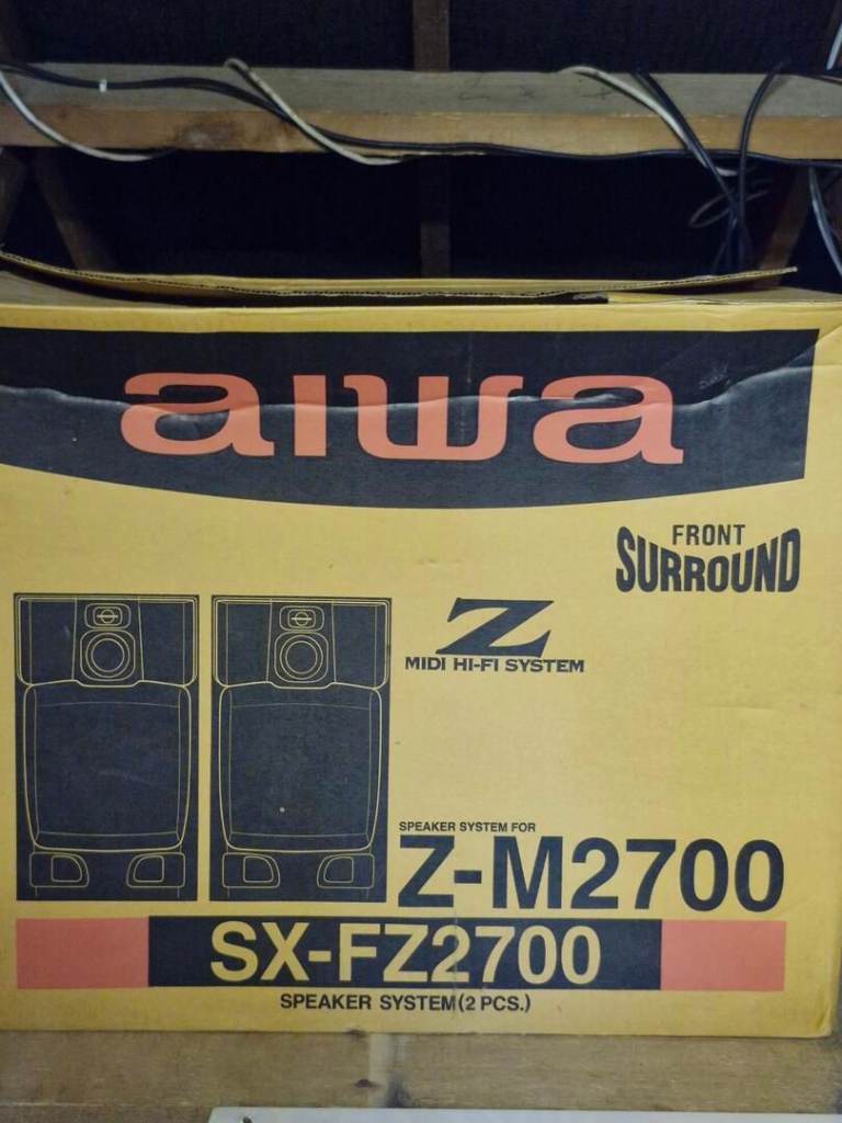AIWA SX-FZ2700 Front Surround 4 Way Base Reflex Speakers