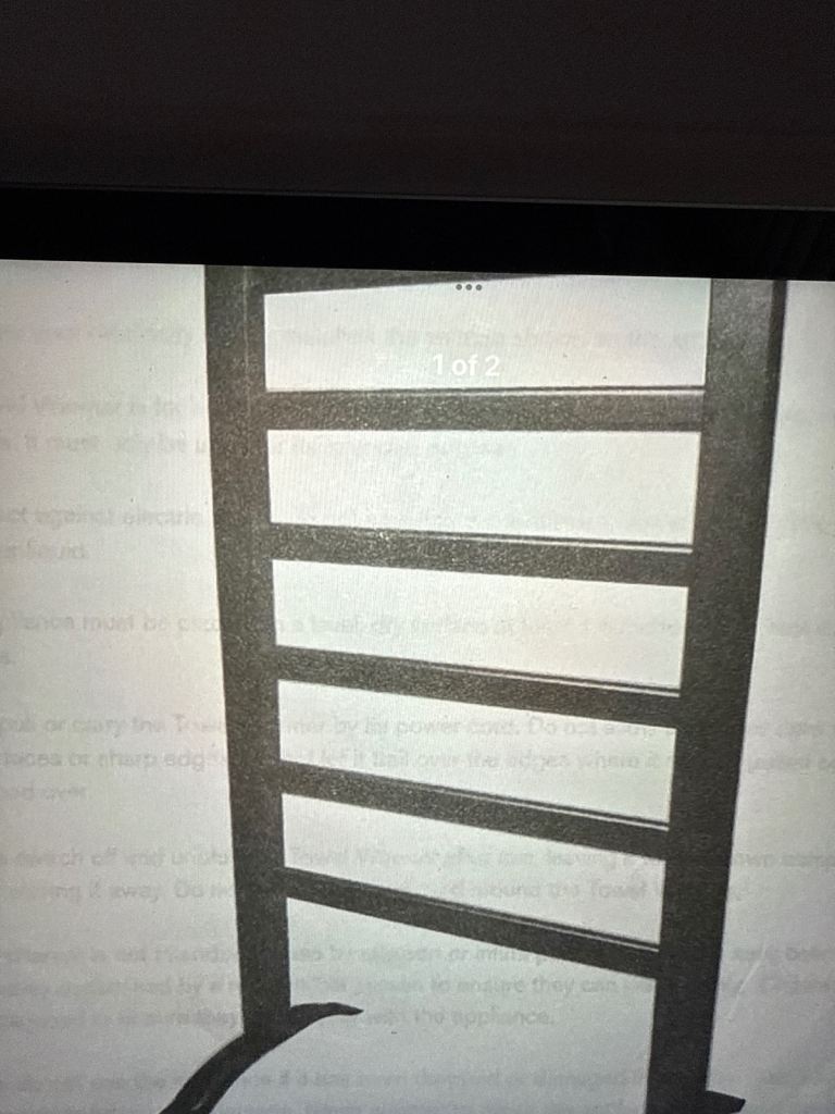 image for Heated warming towel radiator 