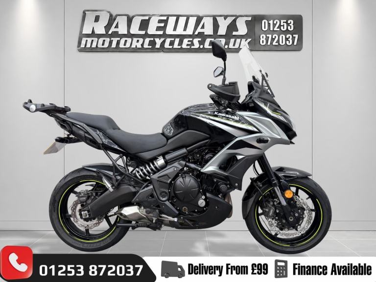 KAWASAKI VERSYS 650 2019 69 REG 11,129 MILES BLACK USED MOTORCYCLE 649CC