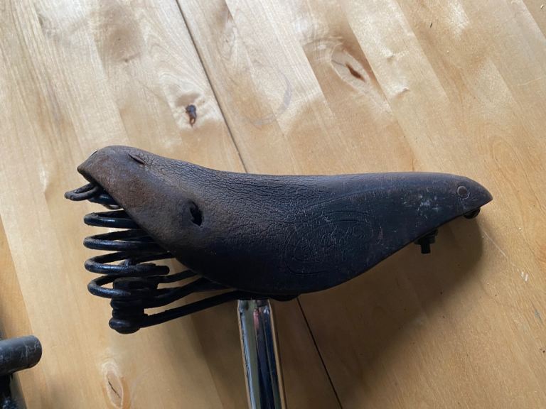 Brooks bike saddle