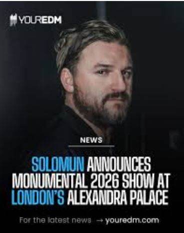 Solomun, 2 full VIP BACKSTAGE tickets, Alexandra Palace, Fri 6 Feb