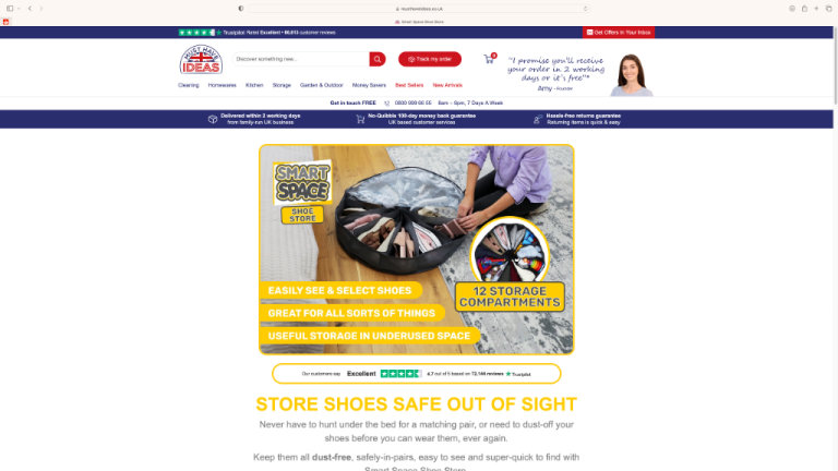 Smart Space Shoe Store x 2