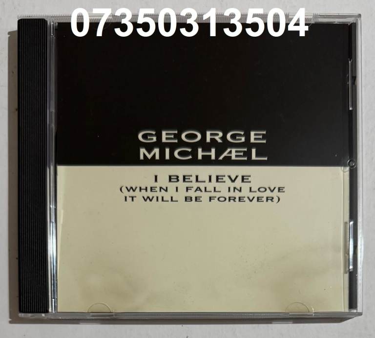 George Michael Extremely Rare Promo CD Single, Produced by George Michael