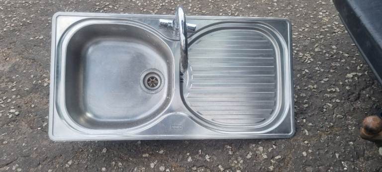 Franke sink and tap