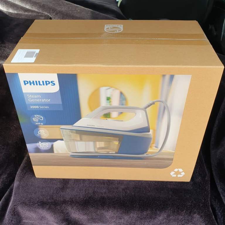 New Philips Series 2000 PSG2000 Steam Generator Iron Durable ceramic sole