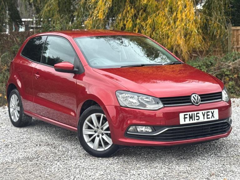 2015 Volkswagen Polo 1.0 SE 3dr HATCHBACK PETROL Manual