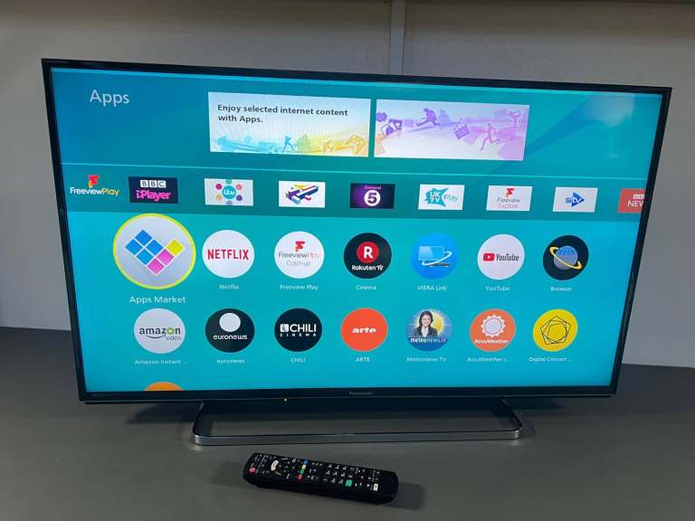 40" Panasonic fhd hdr smart led tv tx-40fs503b
