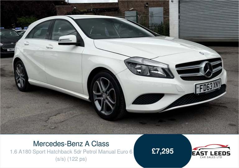 2014 Mercedes-Benz A-Class 1.6 A180 Sport Hatchback 5dr Petrol Manual Euro 6 (s/s) (122 ps) Hatch...