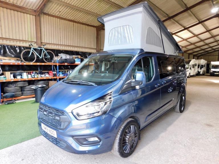 Ford Custom AUTOMATIC 4 Berth Pop Top Camper van by Salisbury Conversions.