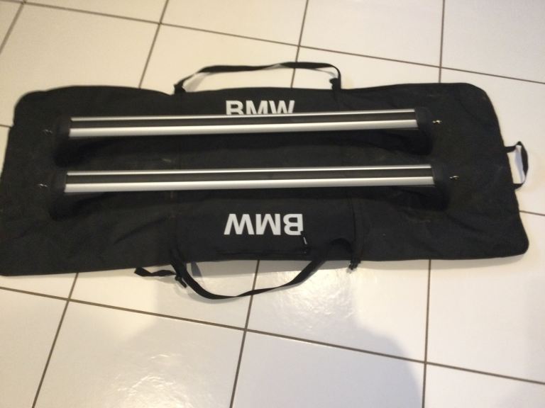 Genuine Mini Countryman Roofbars and Genuine BMW Storage Bag