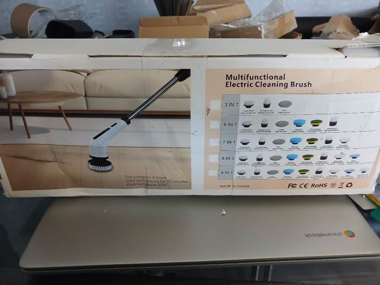 Multifunctional Electric Cleaning Brush - New