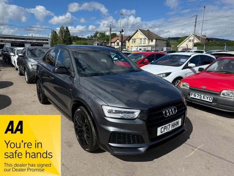 2017 Audi Q3 TDI QUATTRO S LINE BLACK EDITION Estate Diesel Manual