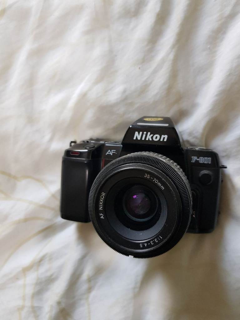 Nikon F-801 AF Film Camera with 35-70mm Lens
