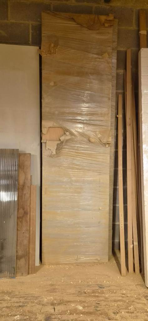 New Internal Wooden Door – Still Wrapped