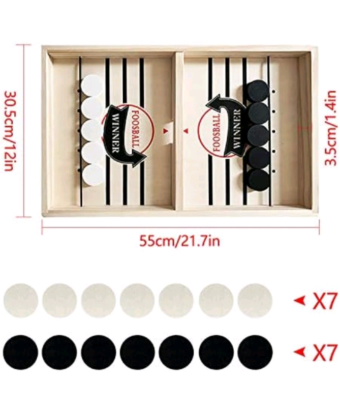 Bnib Yiketree Fast Sling Puck Board Game 