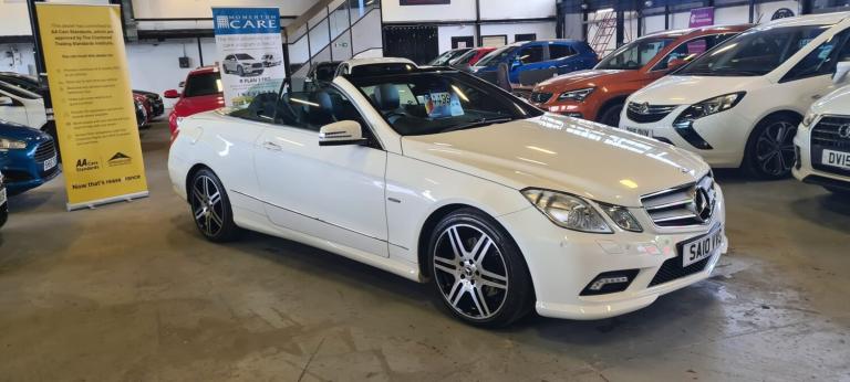 2010 Mercedes-Benz E Class E350 CDI BlueEFFICIENCY Sport 2dr Tip Auto CONVERTIBLE Diesel Automatic
