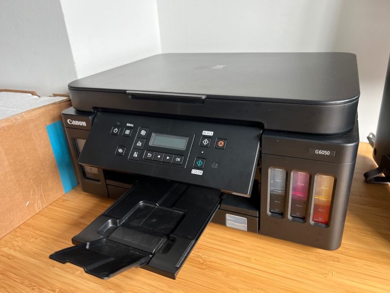 CANON PIXMA G6050 MegaTank All-in-One Wireless Colour Inkjet Printer / Scanner / Copier