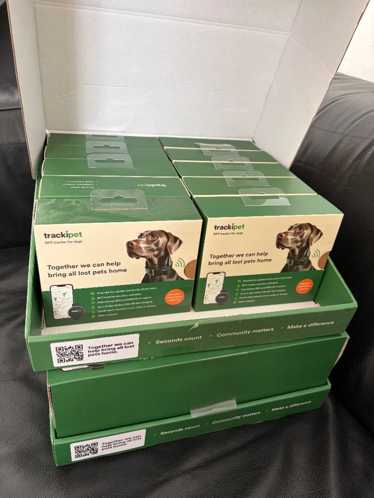 Trackipet GPS Pet Tracker – Brand New