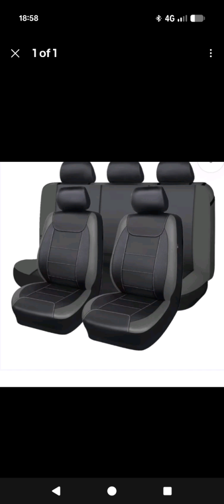 Flying Banner Universal Leather Car Seat Covers full set
