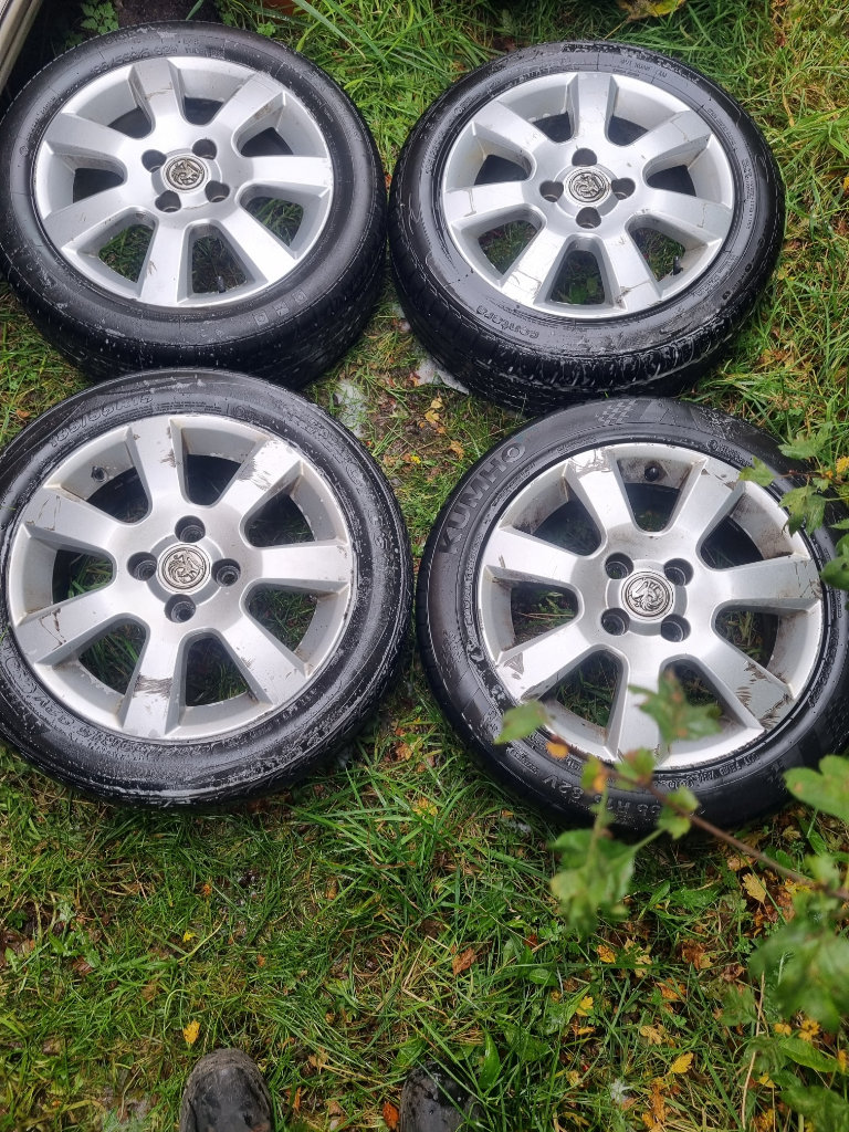 Vauxhall spare alloy wheel