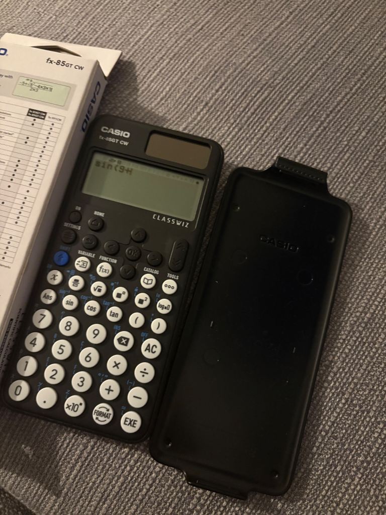 casio calculator fx-85gt