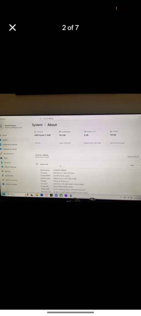 Gaming PC - AMD Ryzen 5 5500 / Nvidia RTX 2060 / 16GB RAM