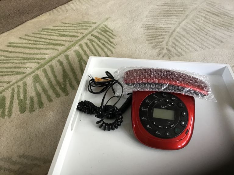 IDECT. Retro style  corded telephone 