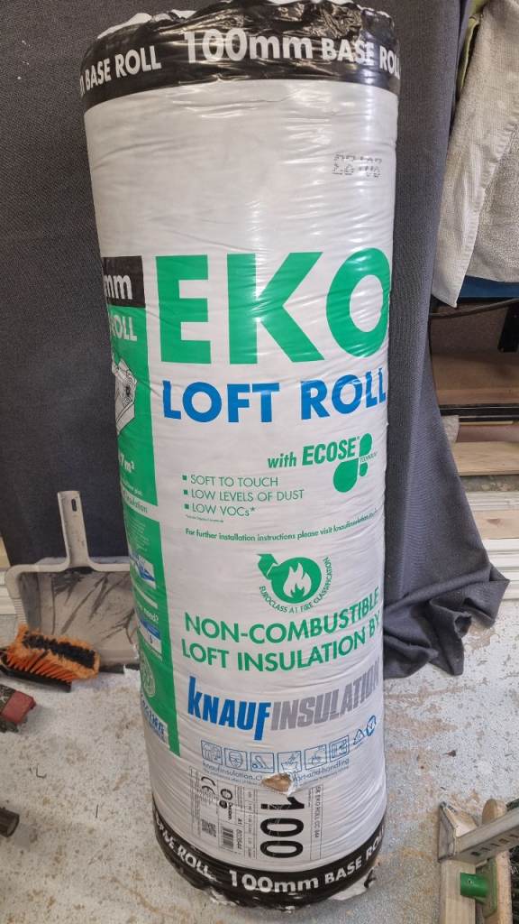 Full roll loft insulation 
