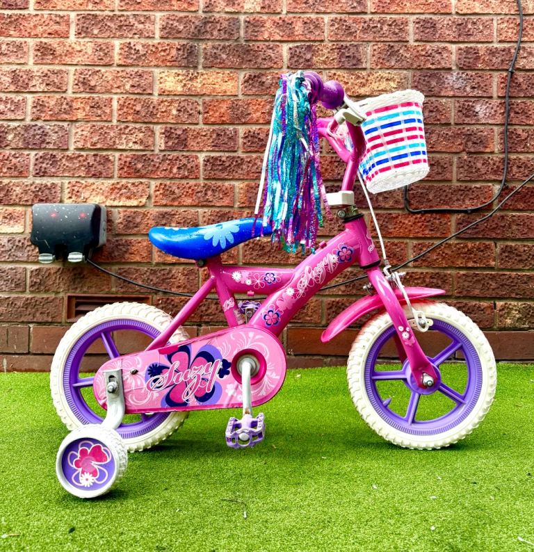 SUZIE 10” LITTLE GIRLS FIRST BIKE 