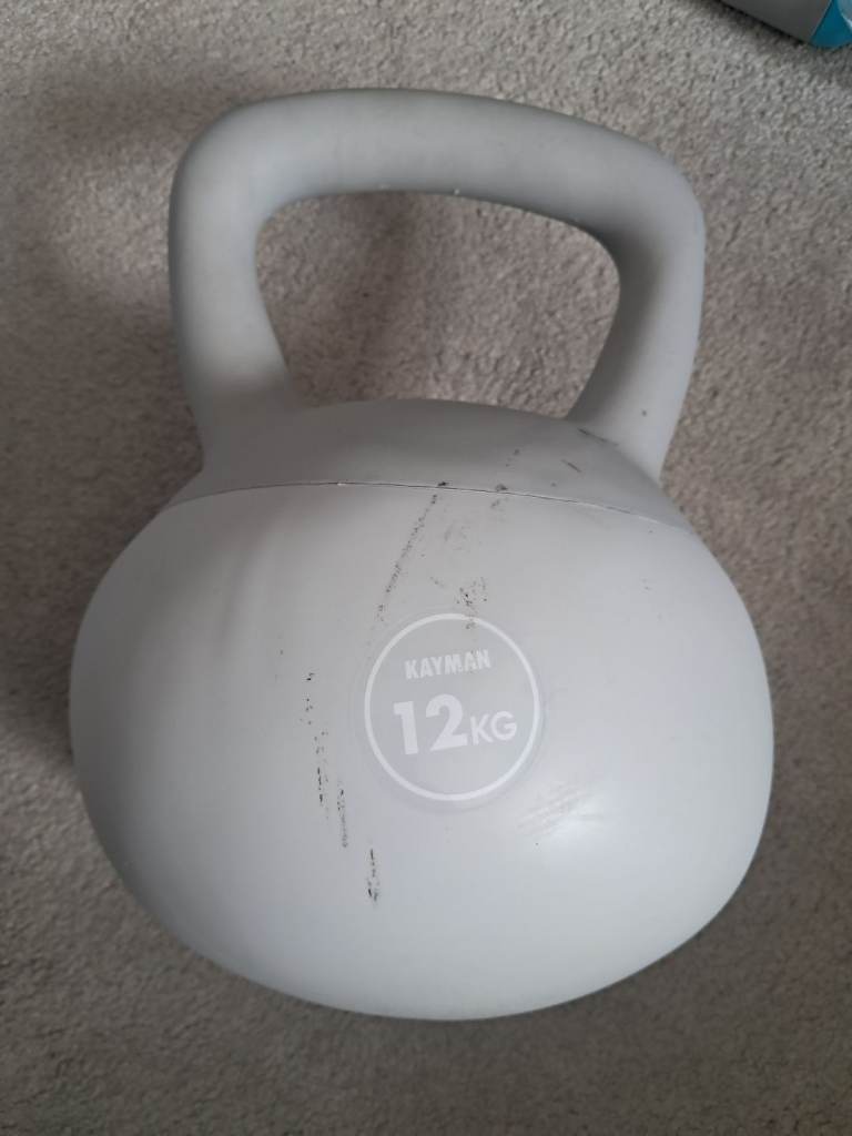 KAYMAN Soft Kettlebell for Home Gym – PVC Coated Weight