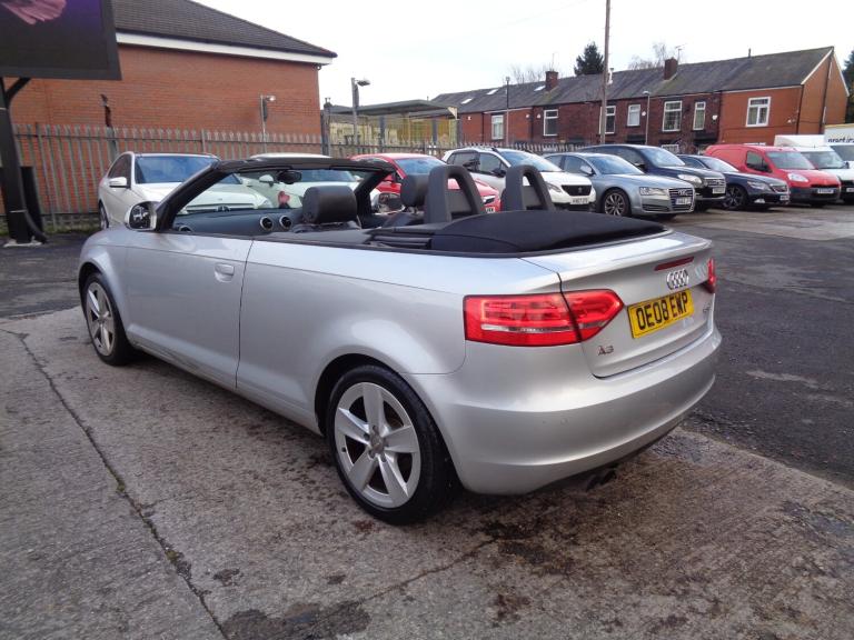 2008 Audi A3 1.8 T FSI Sport 2dr CONVERTIBLE Petrol Manual