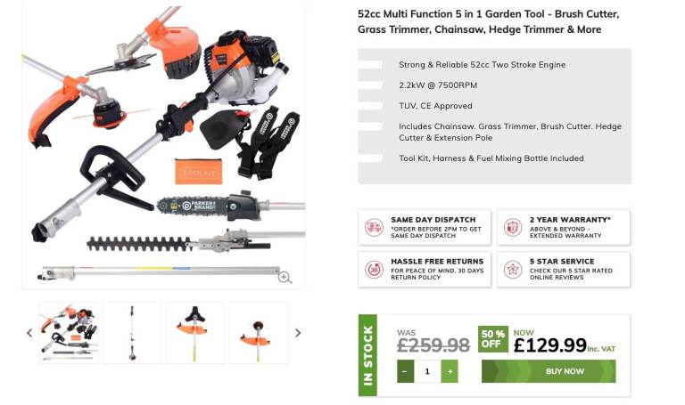 Multi purpose garden tool