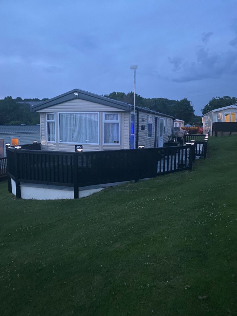 Static caravan - sited at Whiteford Bay, Gower
