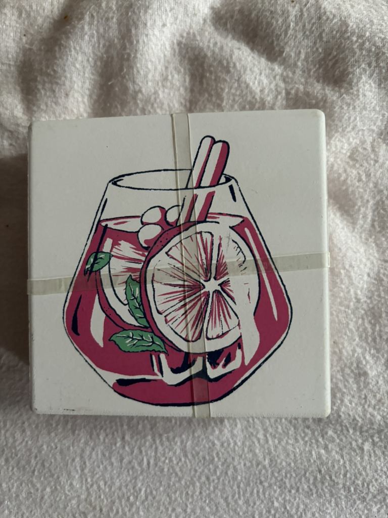 Cocktail coasters 