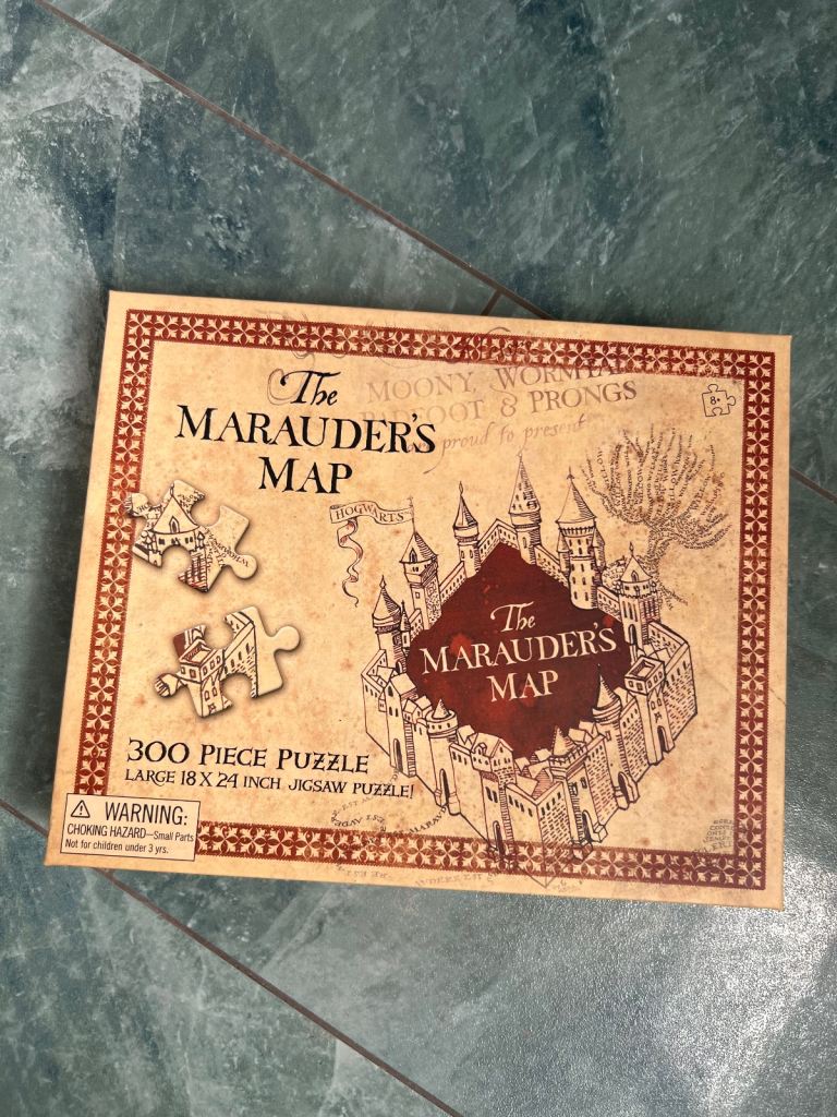 image for Harry Potter marauders map jigsaw puzzle