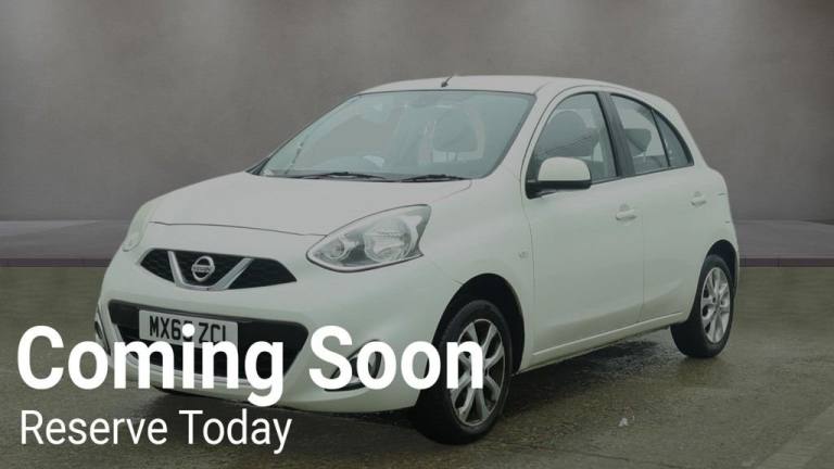 2015 Nissan Micra 1.2 Acenta 5dr CVT HATCHBACK PETROL Automatic