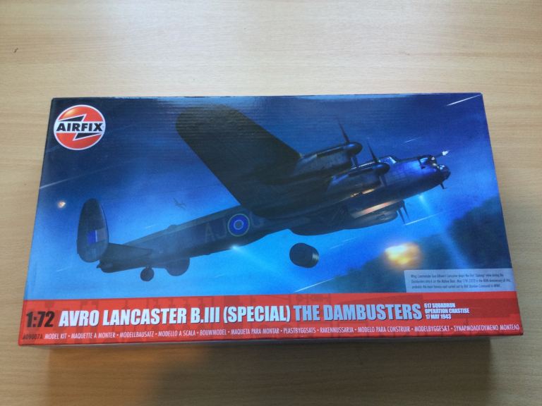 Airfix A09007A Avro Lancaster B.III (Special) The Dambusters scale 1/72 Model Kit