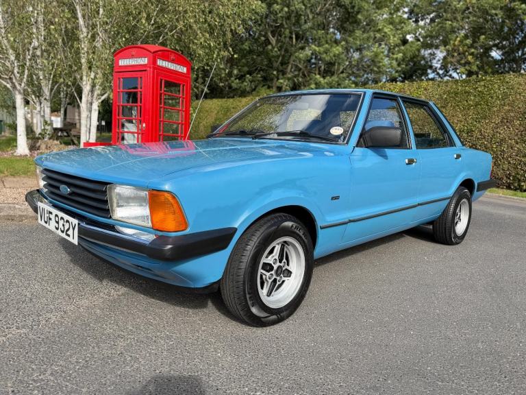 Ford Cortina 1.6L Saloon in Blue with lots of history