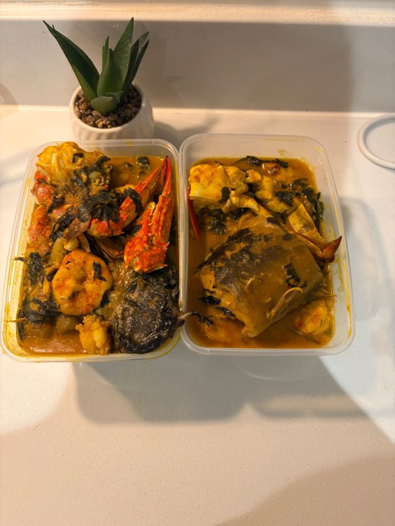 Nigeria fisherman soup 