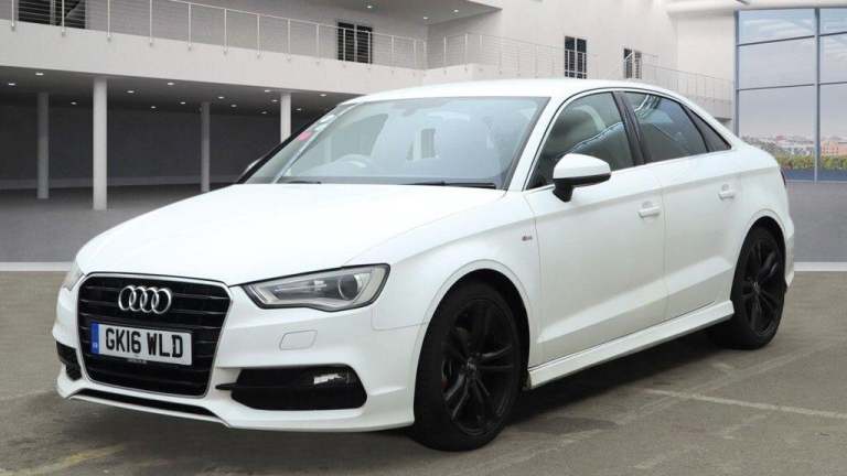 2016 Audi A3 2.0 TDI S line S Tronic Euro 6 (s/s) 4dr (Nav) SALOON Diesel Automatic