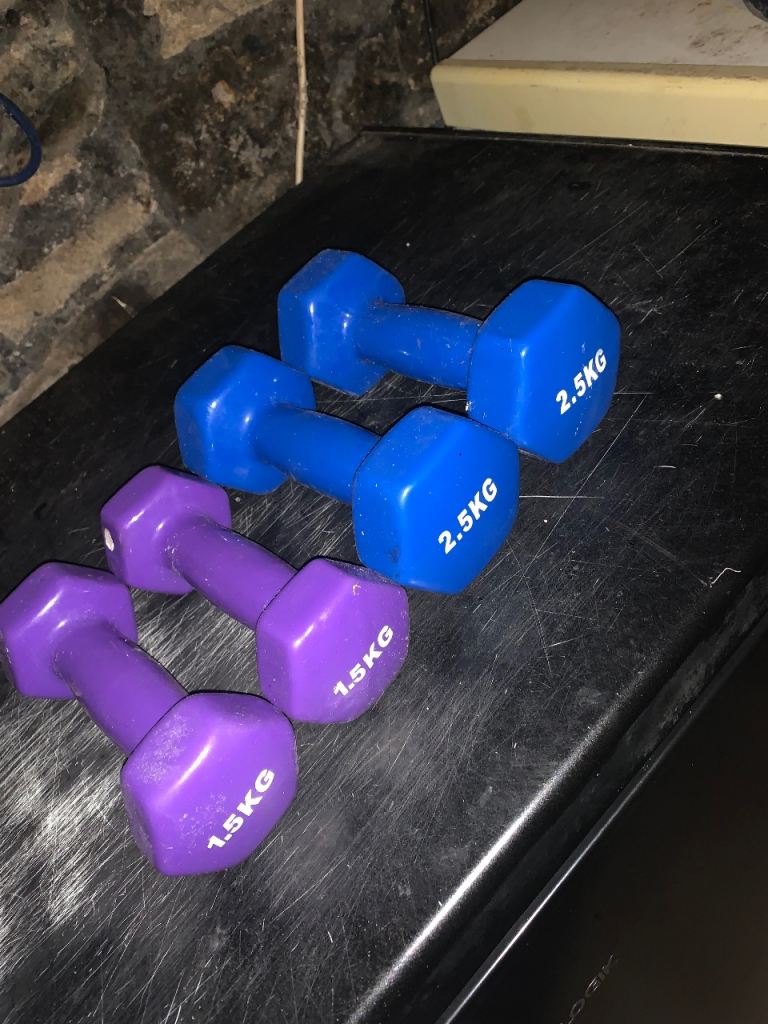 Dumbbells 1.5kg & 2.5kg